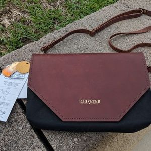 NWT R.Riveter Patton Handbag